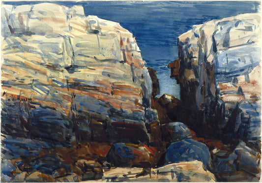 La Gorge, Appledore - Childe Hassam