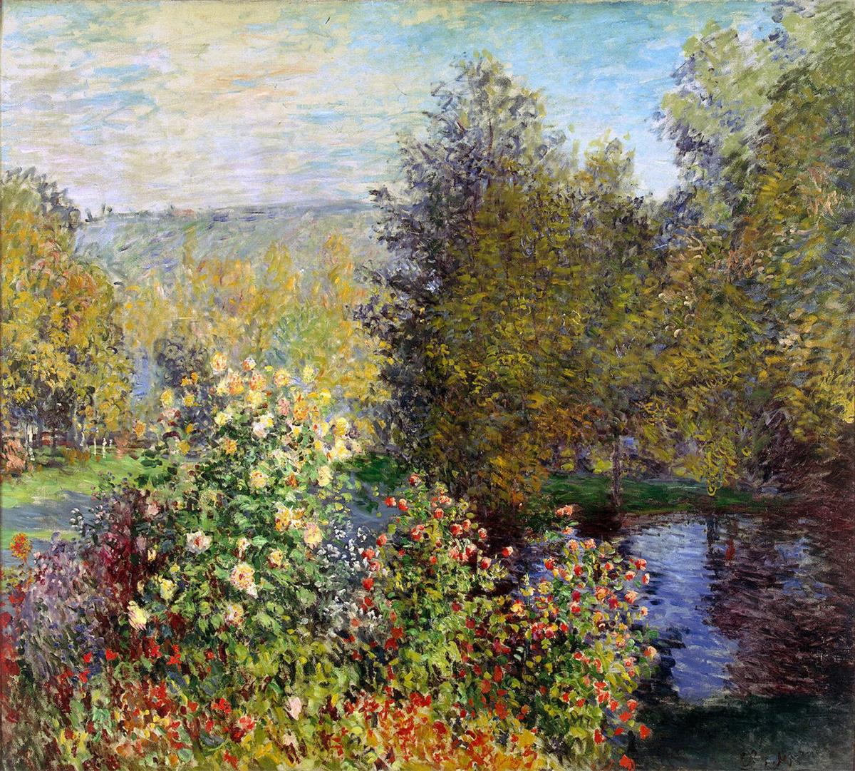 Coin du jardin à montgeron - Claude Monet