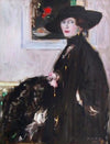 Chapeau noir, Mlle Don Wauchope - Francis Cadell