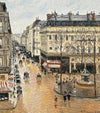 Rue Saint-Honoré am Nachmittag bei Regen - Camille Pissarro