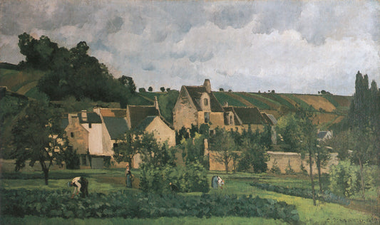 L’Hermitage à Pontoise - Camille Pissarro