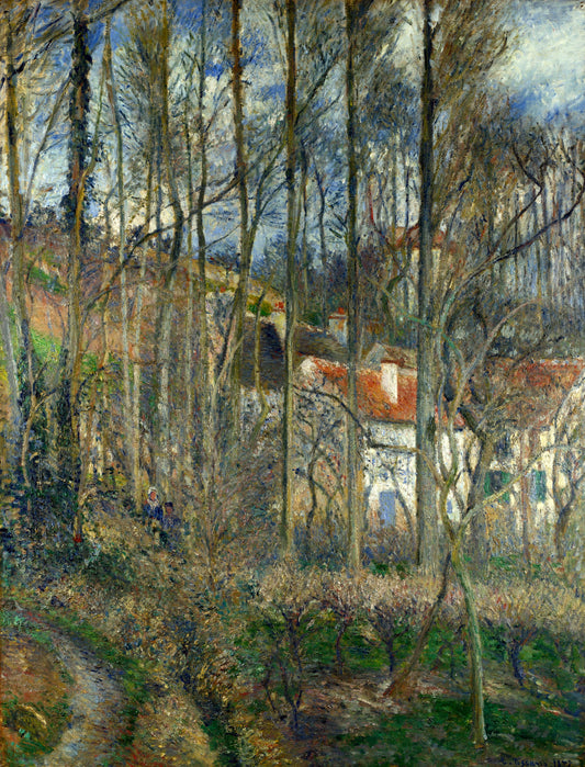 Côte des Bœufs à L'Hermitage, Pontoise - Camille Pissarro