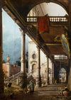 Capriccio avec colonnes - Giovanni Antonio Canal