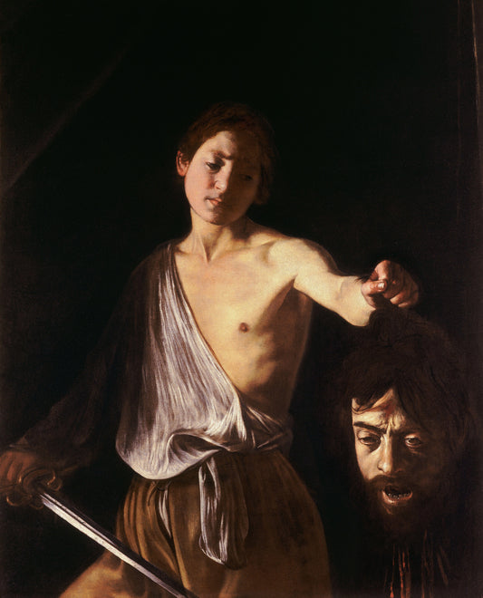 David avec la tête de Goliath - Caravage