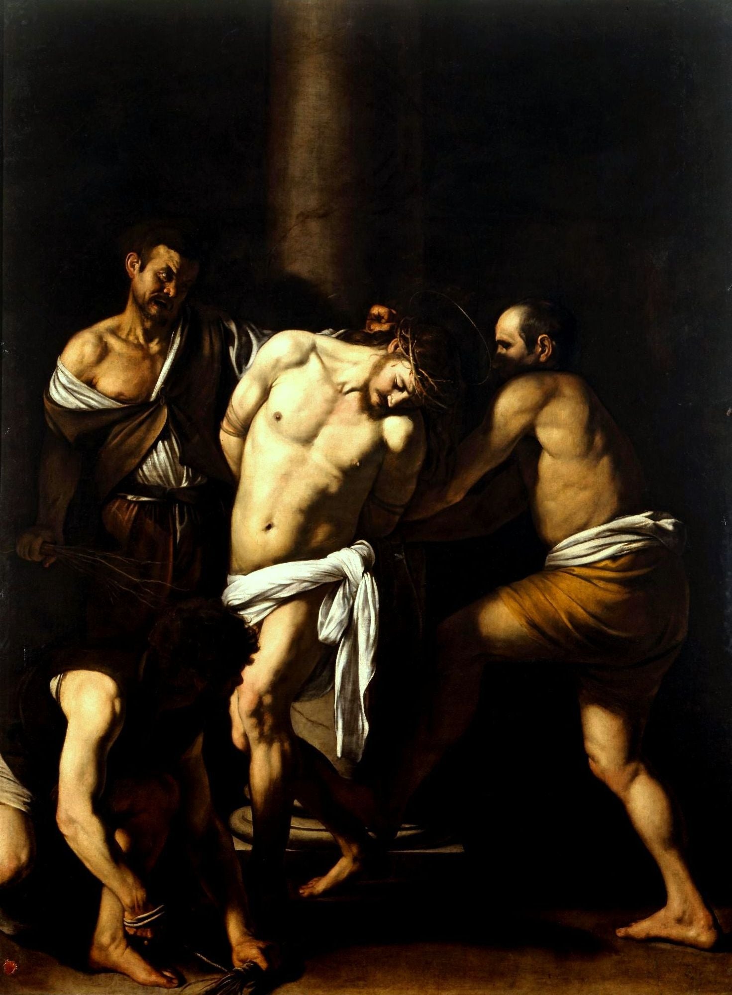 La Flagellation du Christ - Caravage