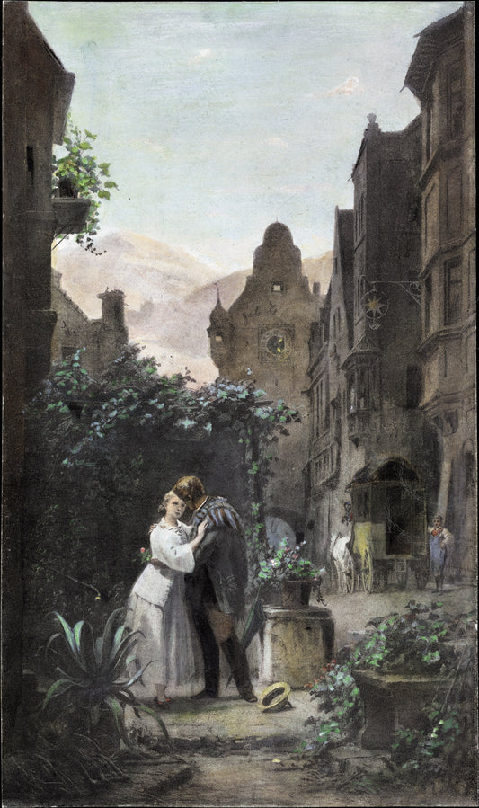 Adieu, c.1855 - Carl Spitzweg