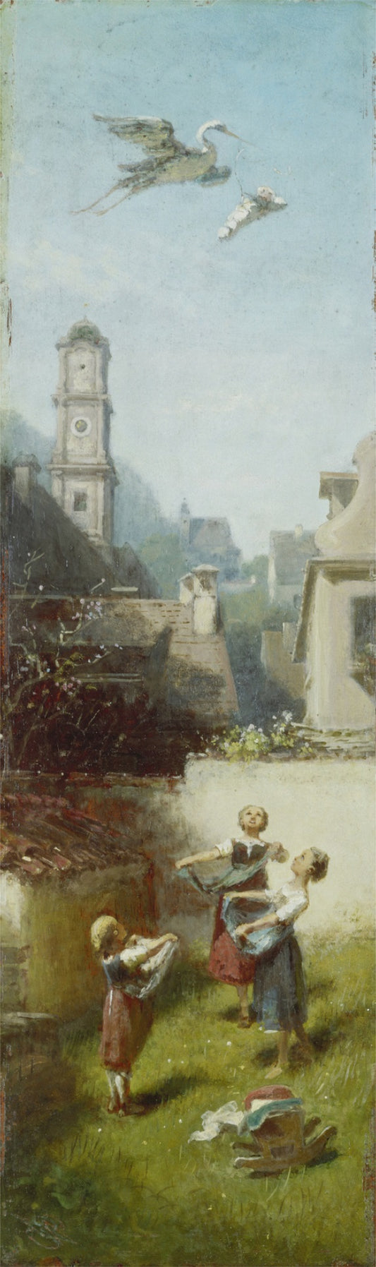 La cigogne cliquetante, 1885 - Carl Spitzweg