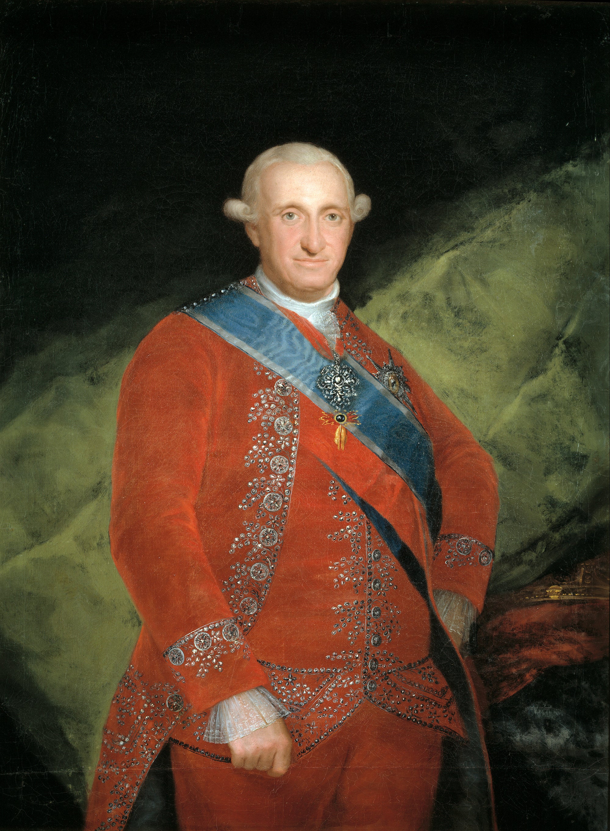 Charles IV en rouge - Francisco de Goya