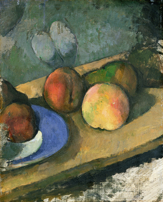L'assiette bleue - Paul Cézanne