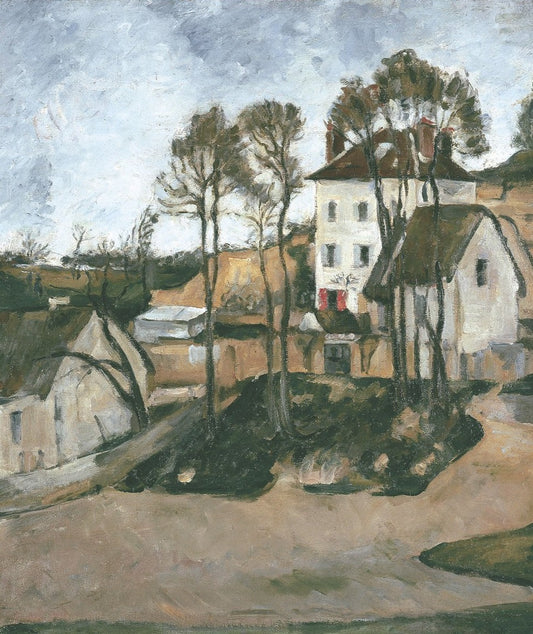 La maison du Dr Gachet à Auvers - Paul Cézanne
