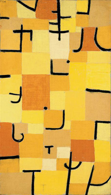 Personnages en jaune - Paul Klee