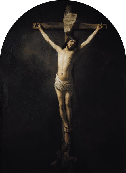 Le Christ en croix - Rembrandt van Rijn