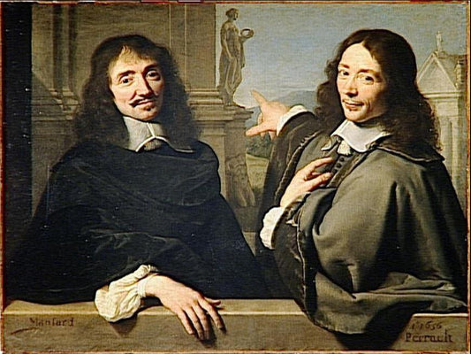 Double portrait de François Mansard et Claude Perrault - Philippe de Champaigne