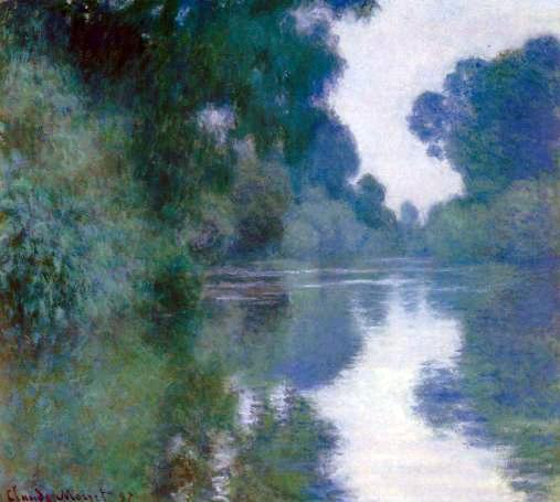Matinée sur la Seine, près de GIverny - Claude Monet