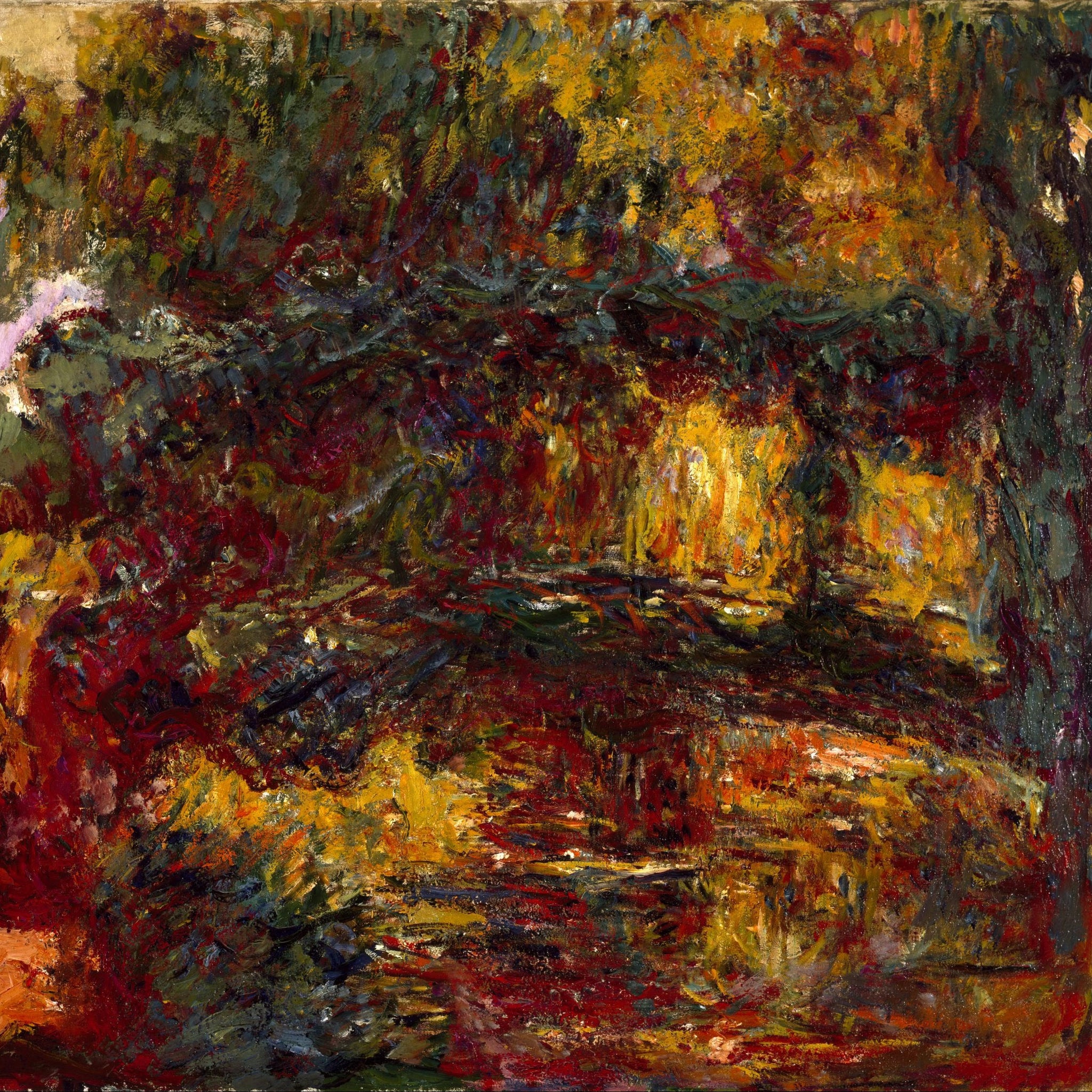 La passerelle japonaise, Giverny - Claude Monet