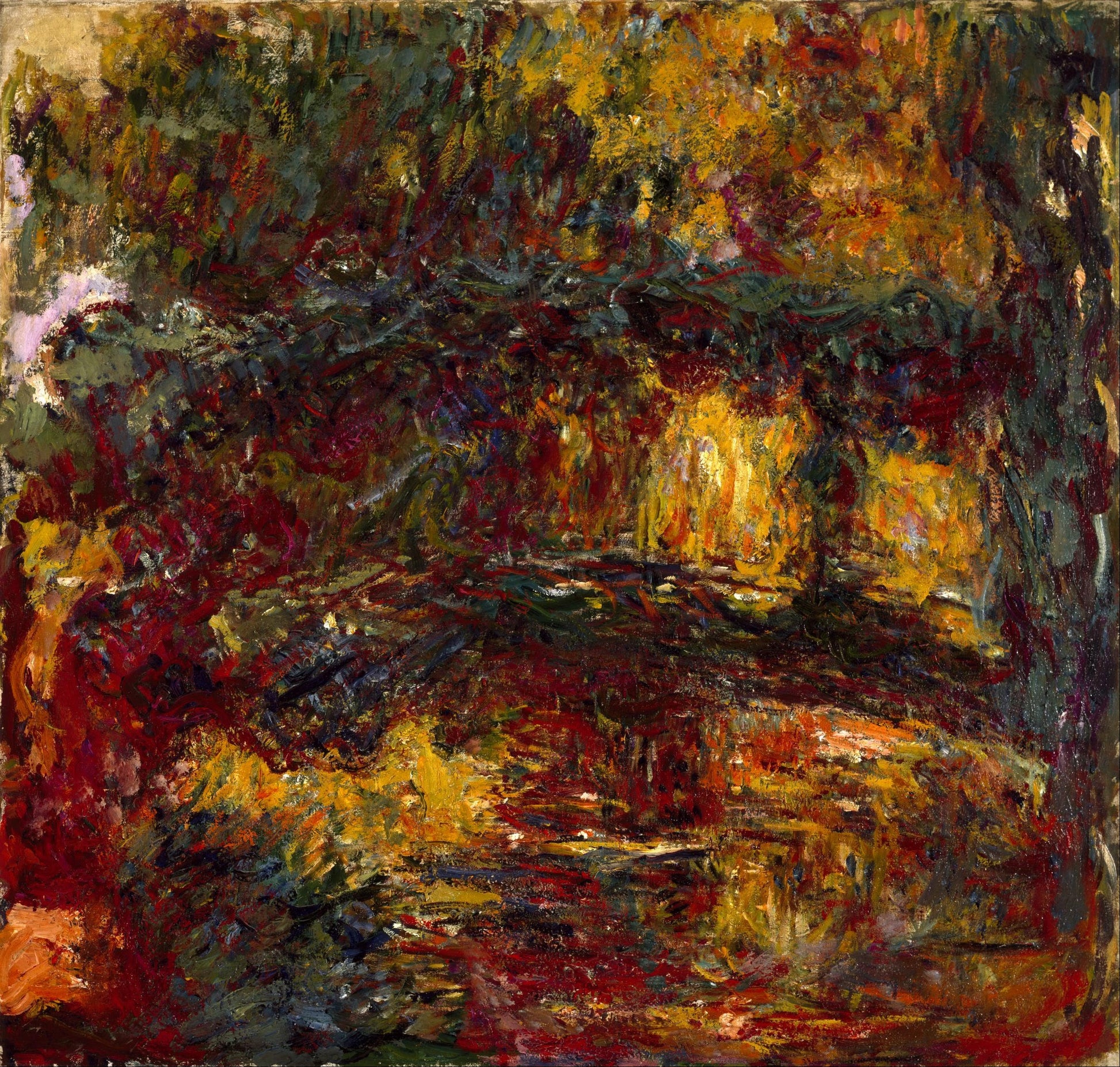 La passerelle japonaise, Giverny - Claude Monet