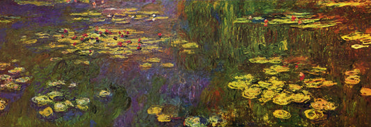 Détail des nénuphars de Monet au Musée de l'Orangerie à Paris - Claude Monet
