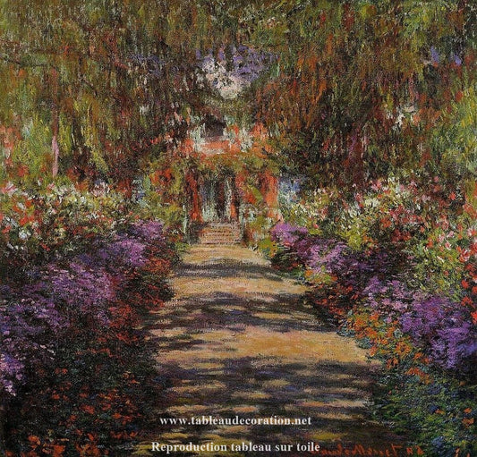 L'avenue de Giverny - Claude Monet