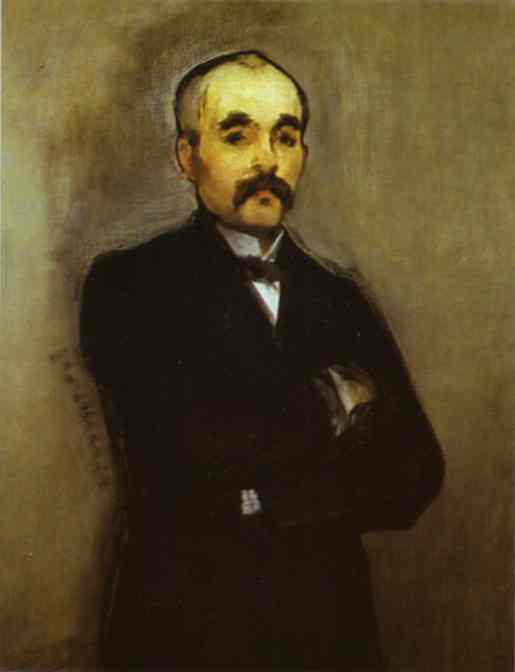 Portrait de Clemenceau - Edouard Manet