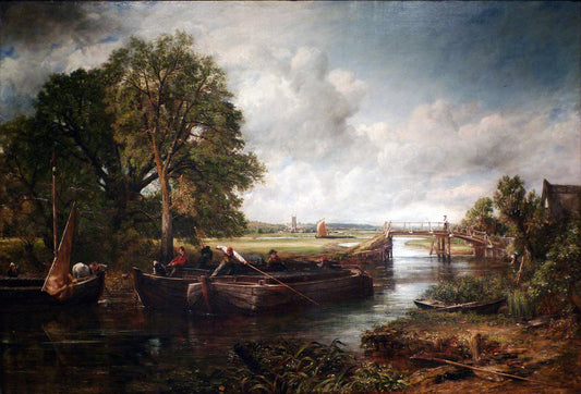 Vue sur la Stour près de Dedham, 1822 - John Constable