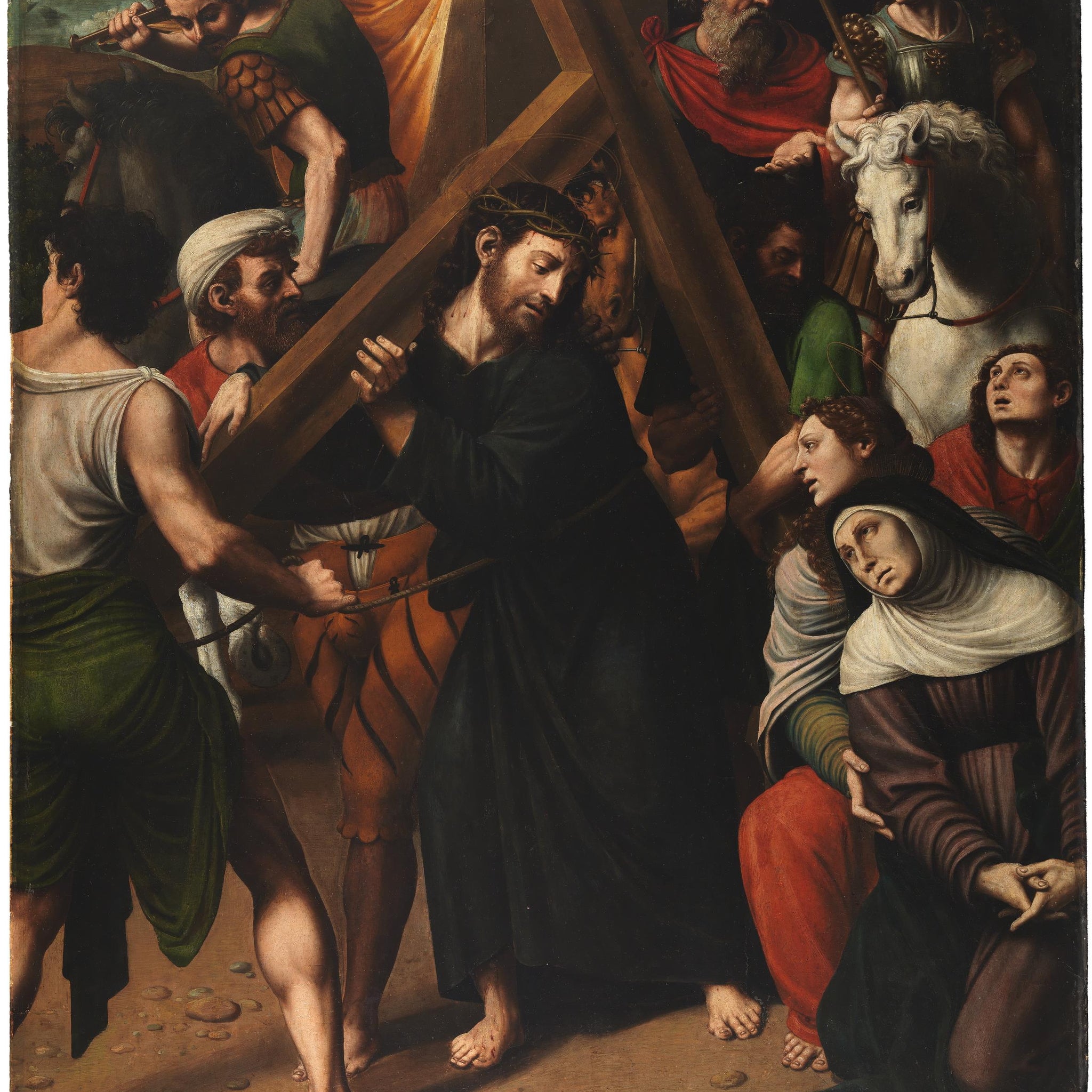 Le Christ sur le chemin du Calvaire - Vicente Juan Masip