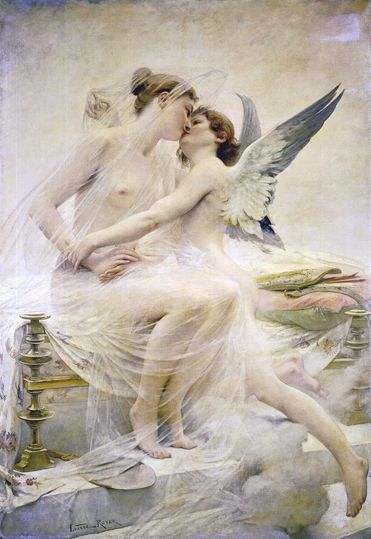 Cupidon et Psyché - Lionel Royer