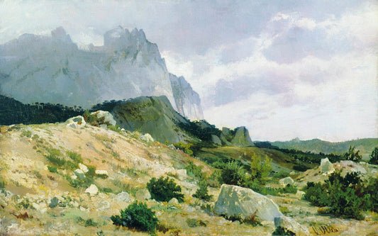 Le paysage rocheux - Ivan Shishkin