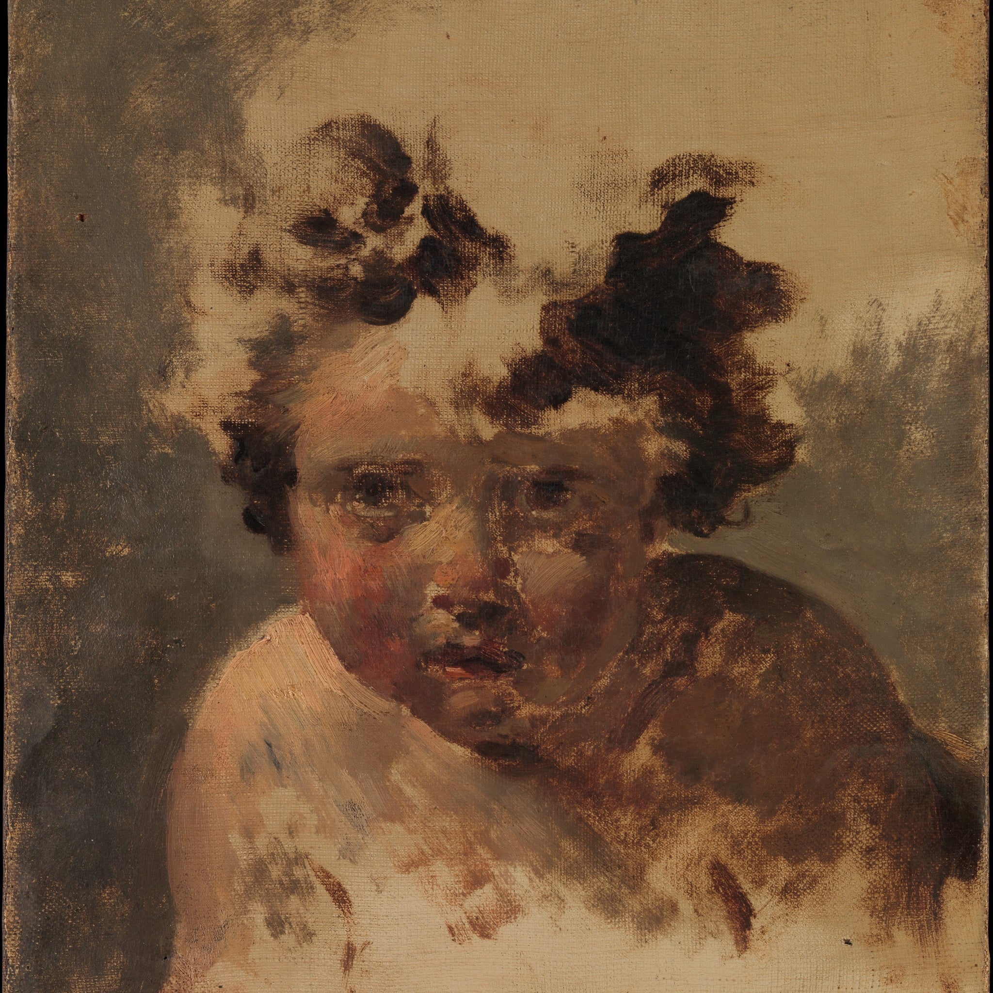 Tête d'enfant - Jacque Louis David