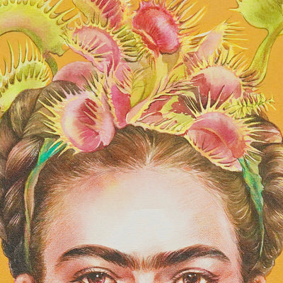 Frida Kahlo x Venus Flytrap - 40 X 50 cm