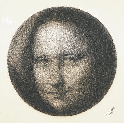La Joconde string art - 58 X 58 cm
