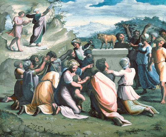 Danse autour du veau d'or - Raphaël (peintre)