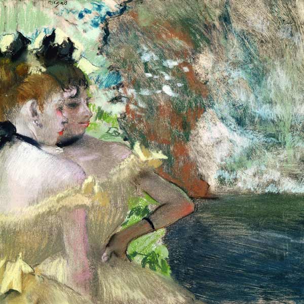 Danseurs dans les ailes - Edgar Degas