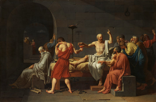 La mort de Socrate - Jacques-Louis David