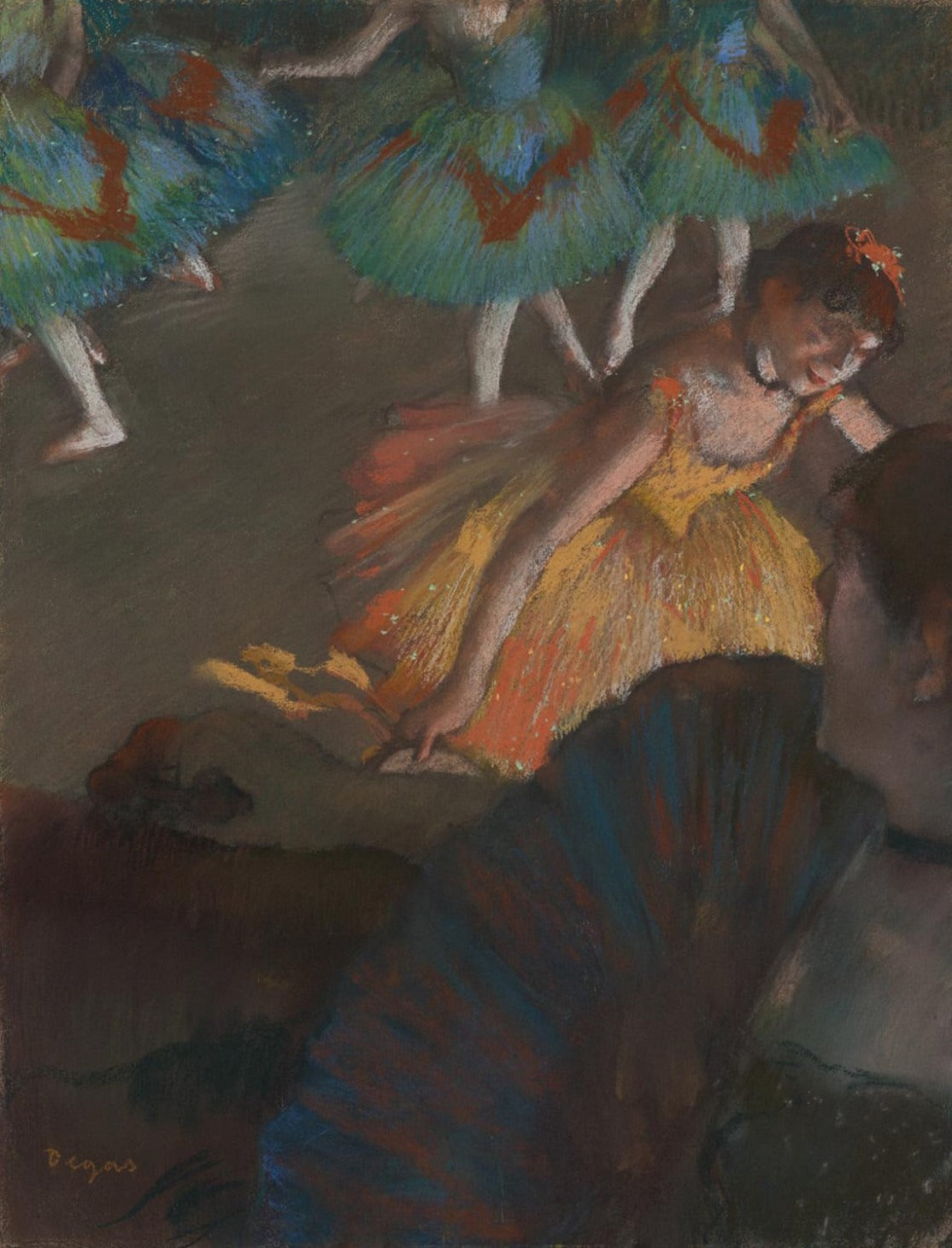 Ballet, vu d'une loge - Edgar Degas