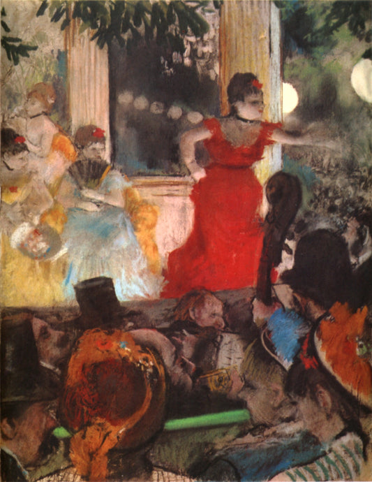 Dans le Café-Concert Les Ambassadeurs - Edgar Degas
