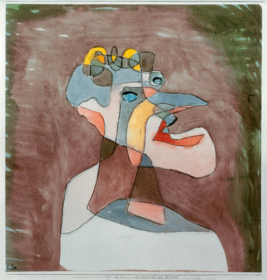 L'homme à la bouche, 1930 - Paul Klee