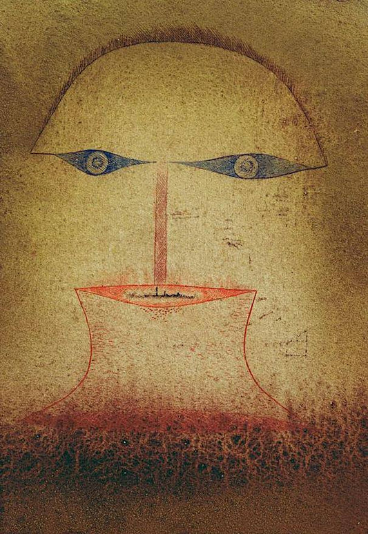 Le regard bleu, 1927 - Paul Klee