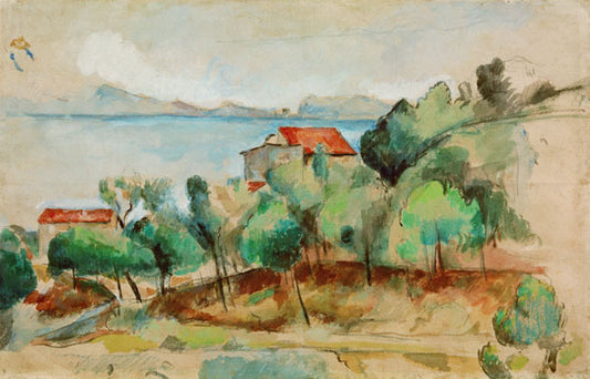 La baie de l'Estaque - Paul Cézanne