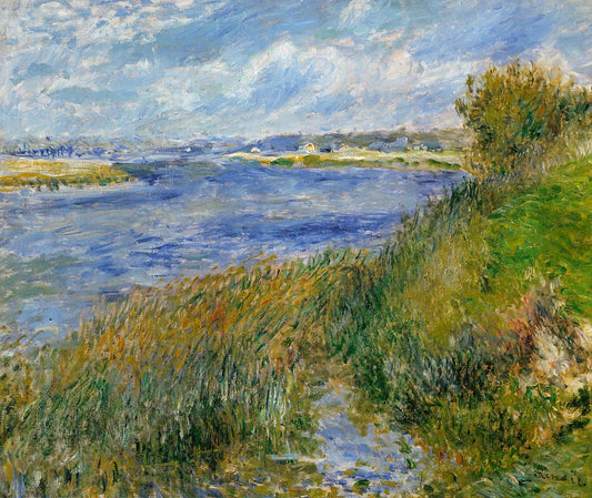 Les bords de Seine à Champrosay - Pierre-Auguste Renoir