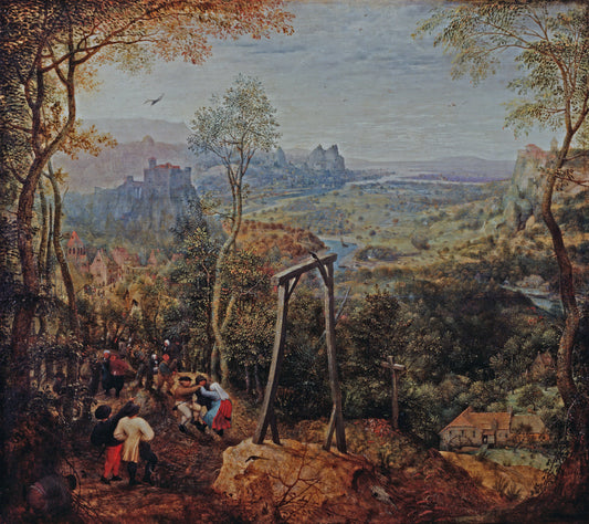 La pie sur la potence - Pieter Brueghel l'Ancien