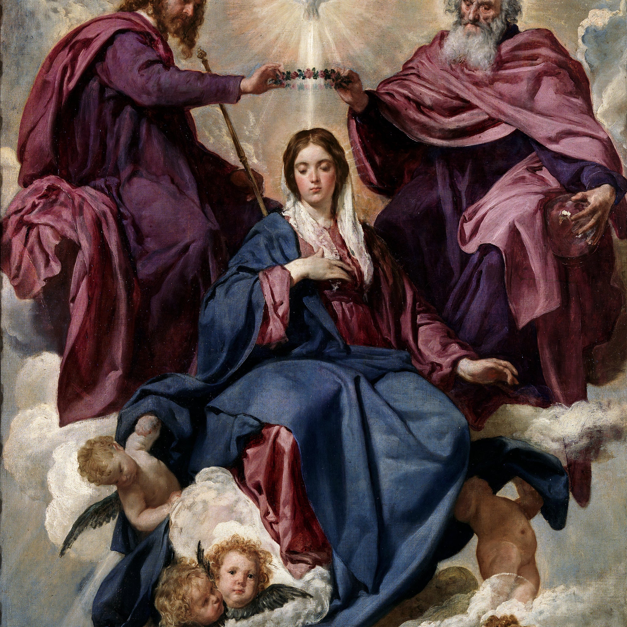 Couronnement de la Vierge - Diego Velázquez