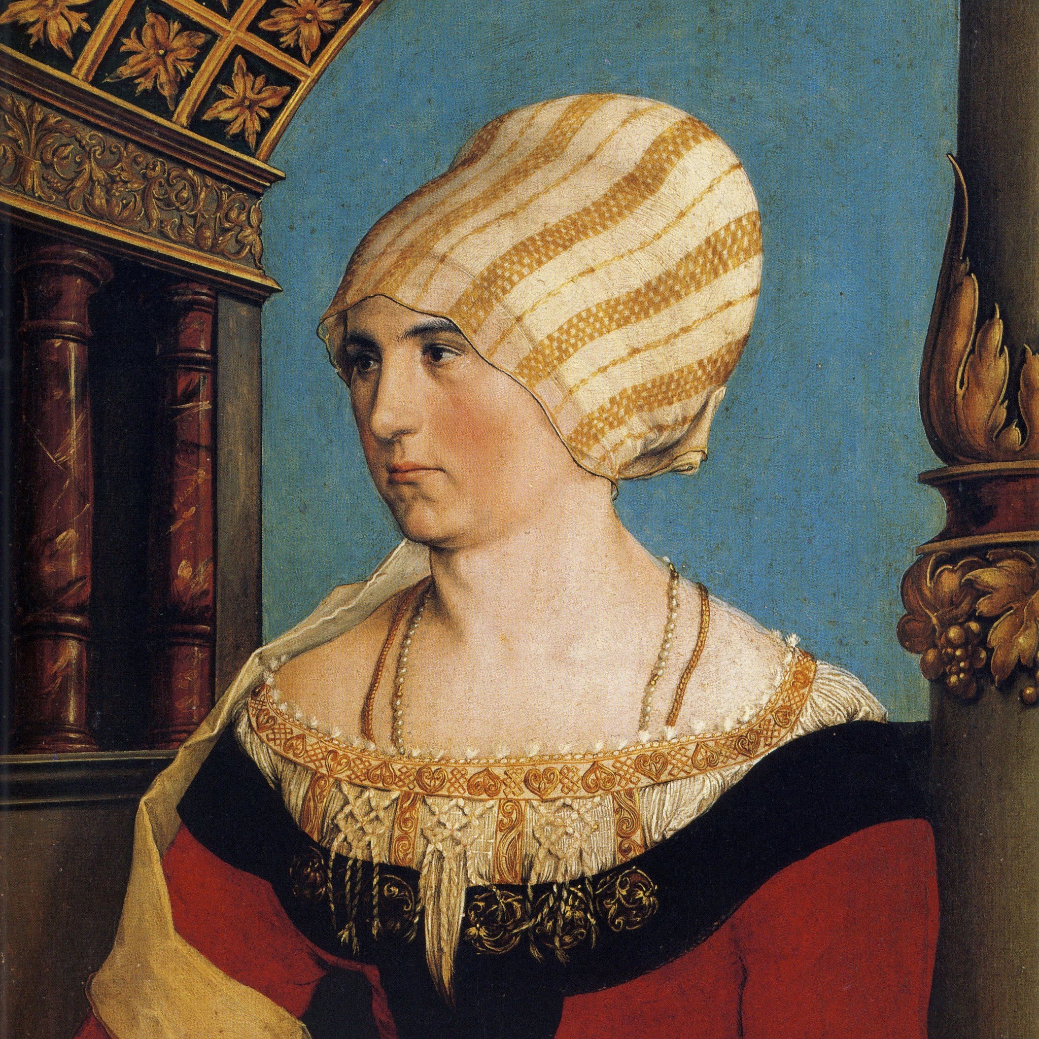 Portrait de Dorothea Meyer, née Kannengiesser - Hans Holbein le Jeune