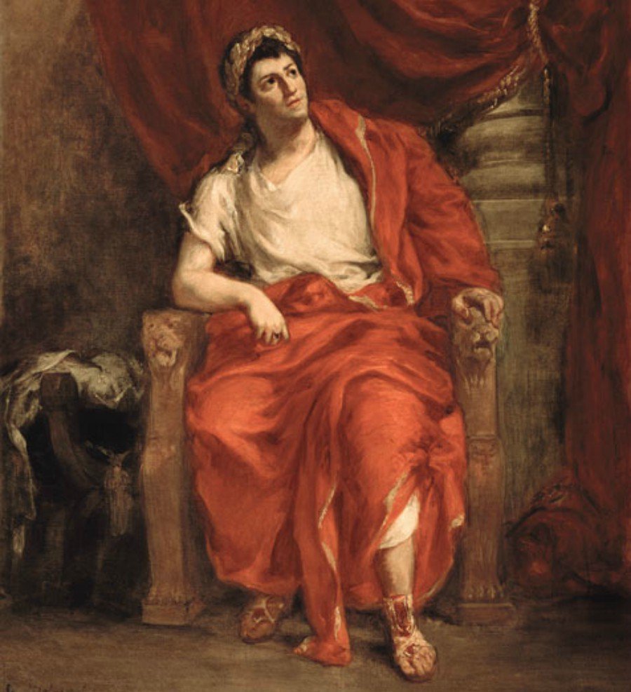 Portrait de François Joseph Talma - Eugène Delacroix