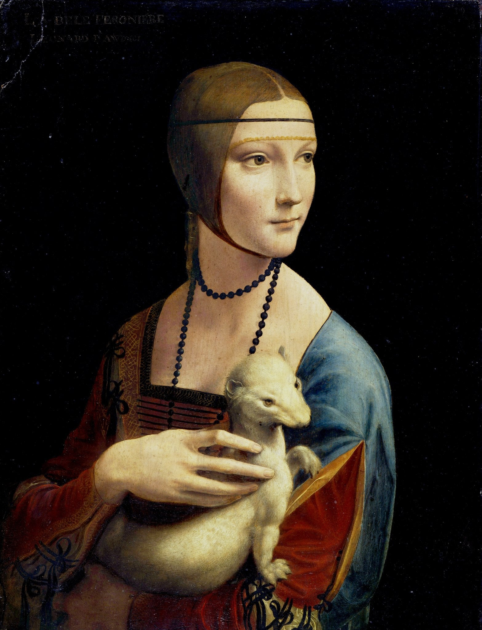 La Dame à l'hermine - Léonard de Vinci