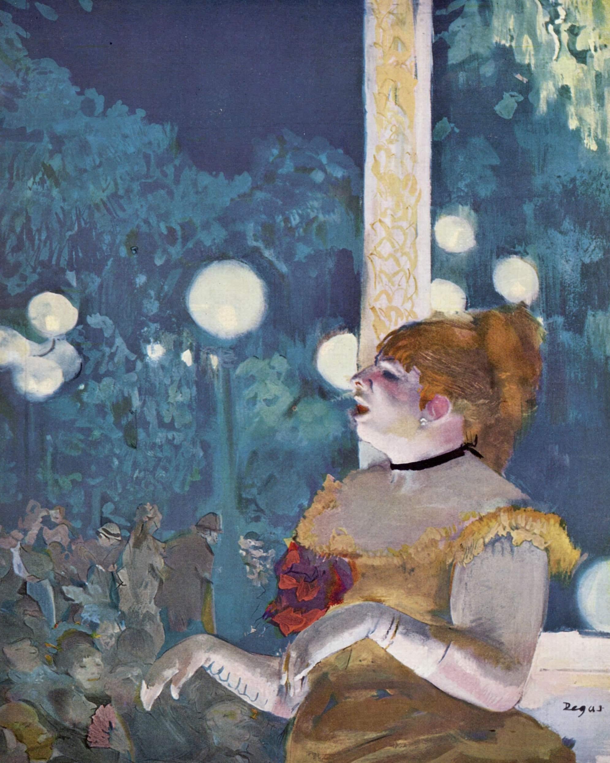 Dans le café-concert - Edgar Degas