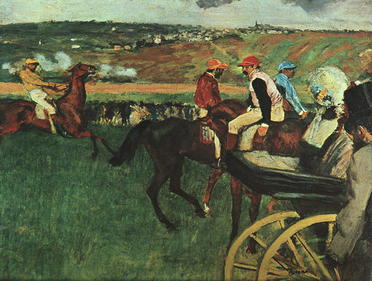 Le Champ de courses - Edgar Degas