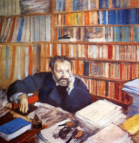 Le Portrait d'Edmond duranty - Edgar Degas