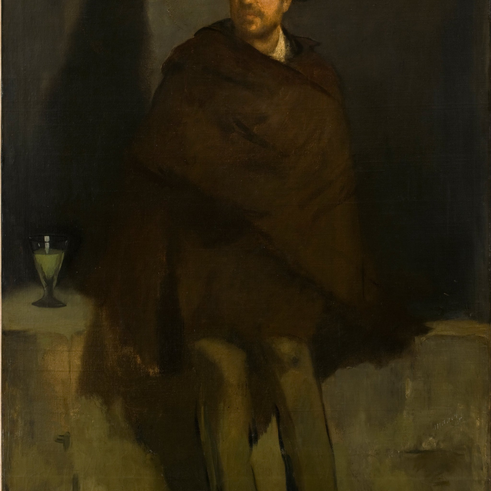 Le Buveur d'absinthe - Edouard Manet