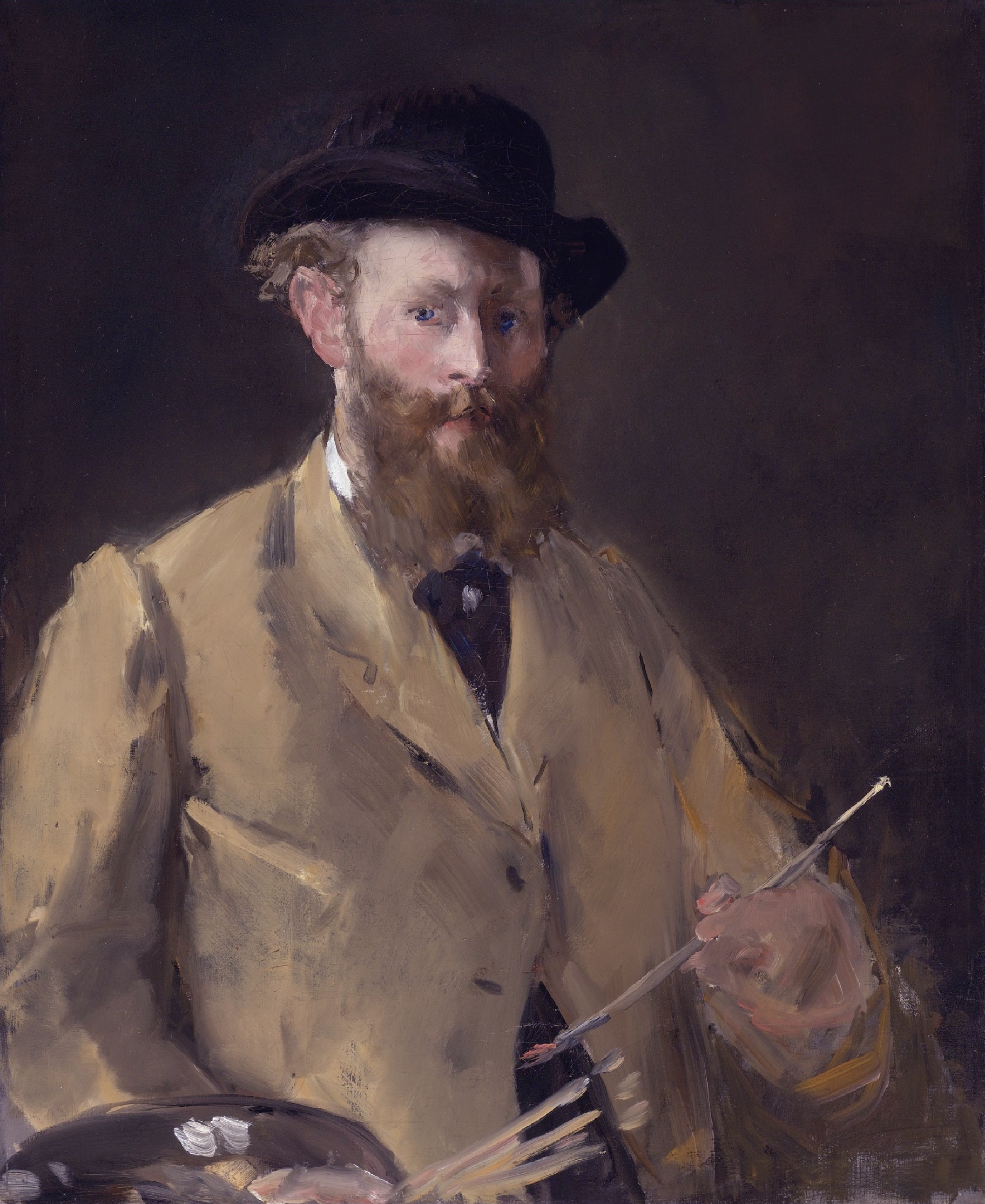 Autoportrait à la palette - Edouard Manet