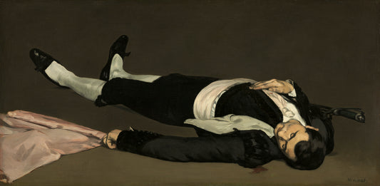 L'Homme mort - Edouard Manet
